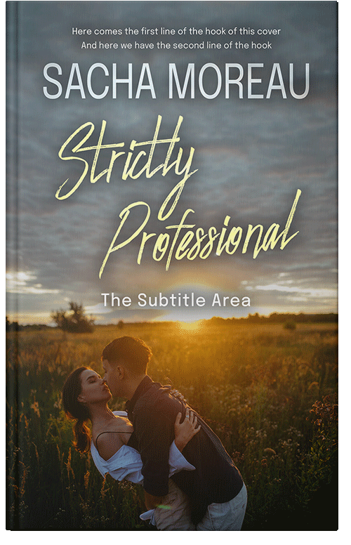 Front view of Premade Romance Book Cover - Soya Bean #18356 | BookCoverZone