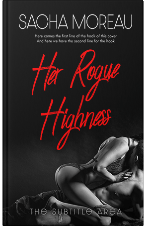Premade Book Cover Chestnut Rose