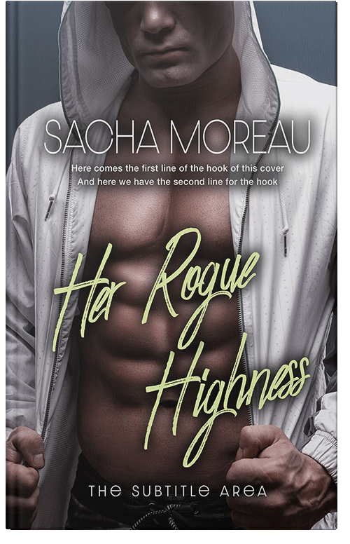 Front view of Premade Erotica Book Cover - Thunder #18389 | BookCoverZone