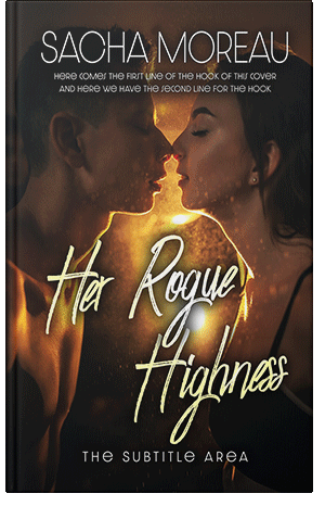 Premade Book Cover Night Rider