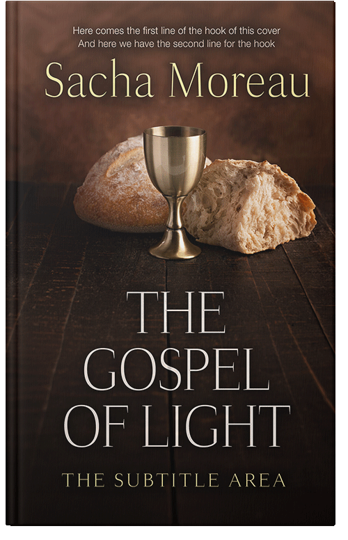 Front view of Premade  Book Cover - Coffee Bean #18400 | BookCoverZone