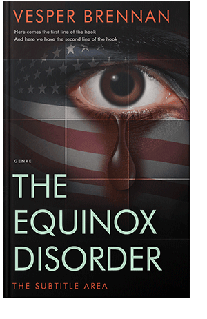 Pre Made Book Cover Cocoa Brown