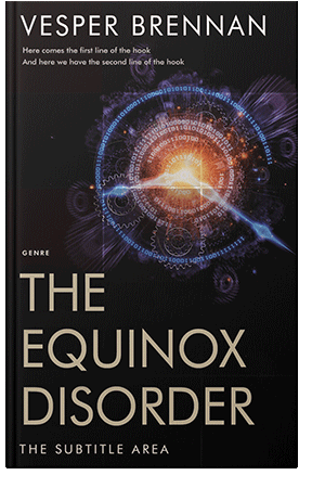 Pre Made Book Cover Quicksand