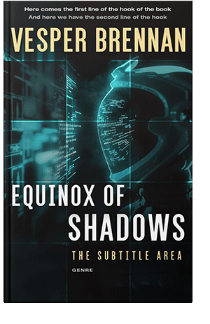 Pre Made Book Cover Aztec