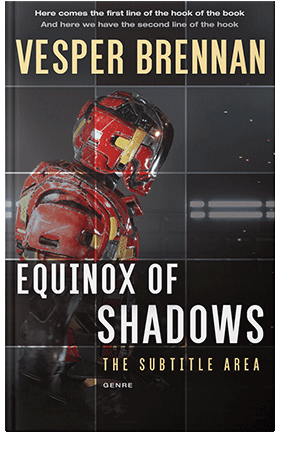 Pre Made Book Cover Thunder