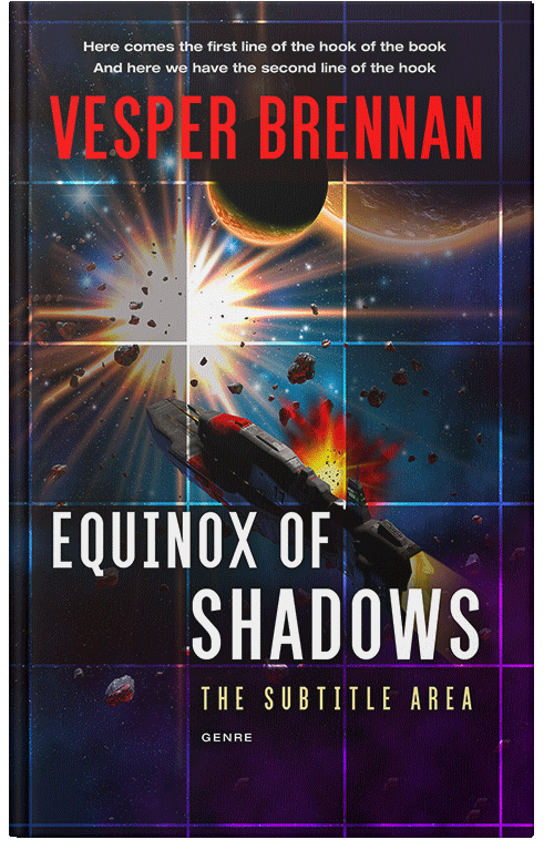 Front view of Premade Science Fiction Book Cover - Mirage