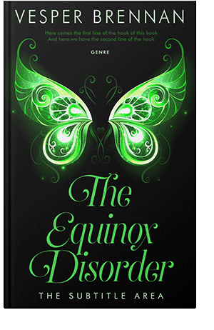 Pre Made Book Cover Gordons Green