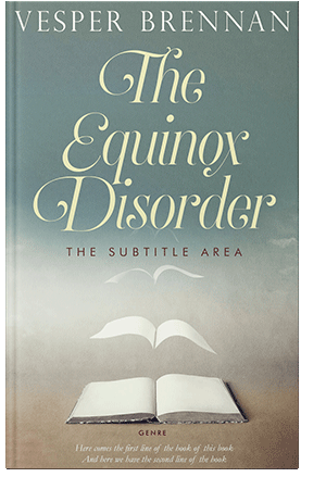 Pre Made Book Cover Mantle