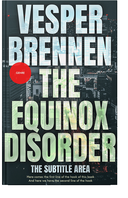 Front view of Moon Mist #20047 - Premade Mystery & Thriller & Suspense Book Cover