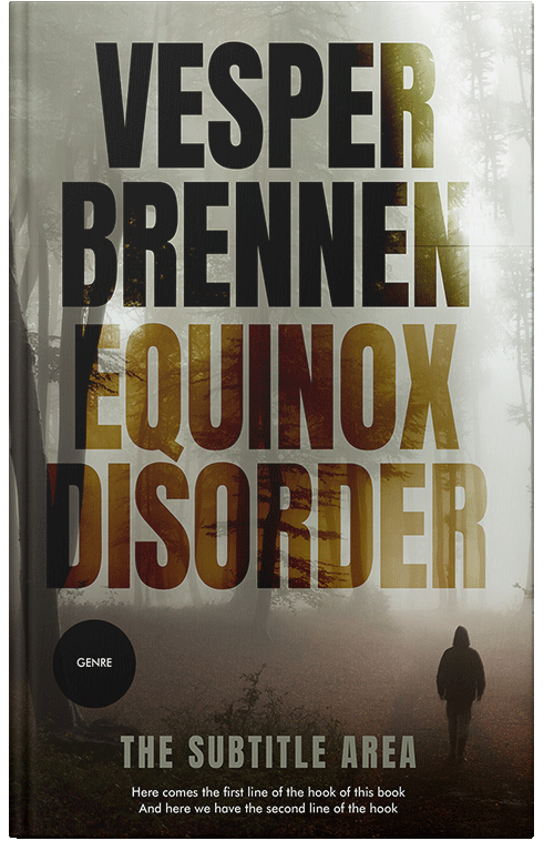 Front view of Eclipse #20050 - Premade Mystery & Thriller & Suspense Book Cover