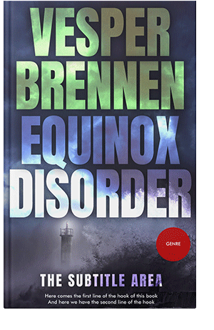 Pre Made Book Cover Bright Gray