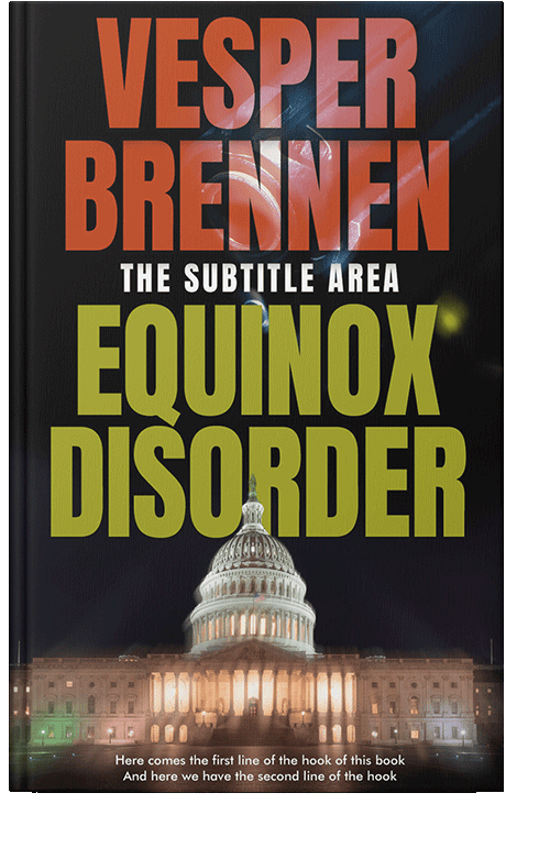 Front view of Cod Gray #20056 - Premade Mystery & Thriller & Suspense Book Cover