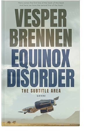 Pre Made Book Cover Tasman