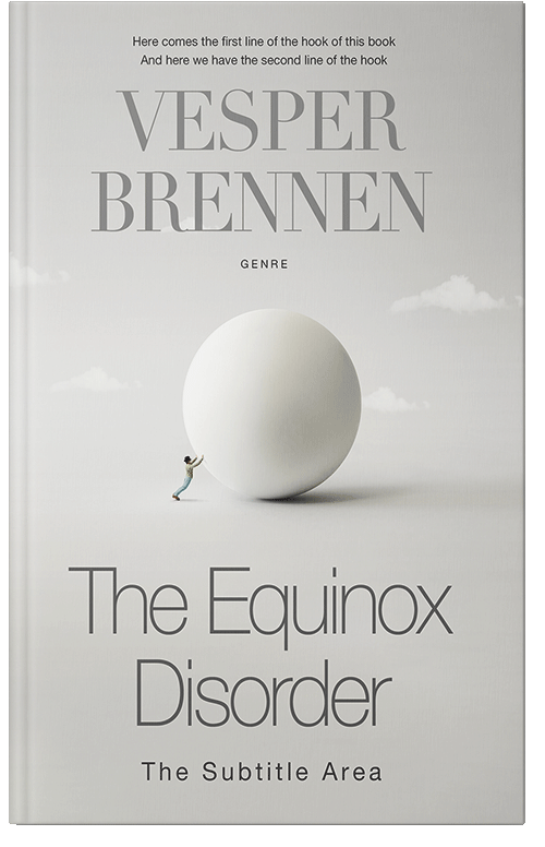 Front view of Quill Gray #20069 - Premade Self-Improvement & Self-Help Book Cover