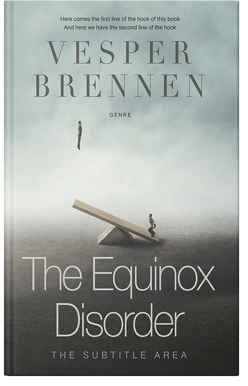 Front view of Powder Ash #20071 - Premade Self-Improvement & Self-Help Book Cover