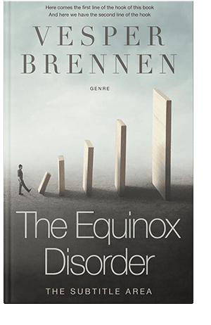 Pre Made Book Cover Tasman