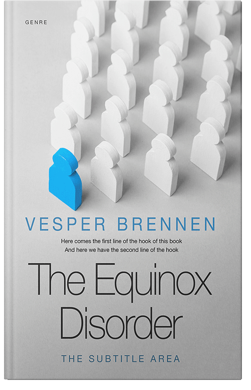 Front view of Premade Business Book Cover - Alto