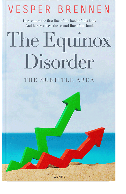 Front view of Catskill White #20075 - Premade Business Book Cover