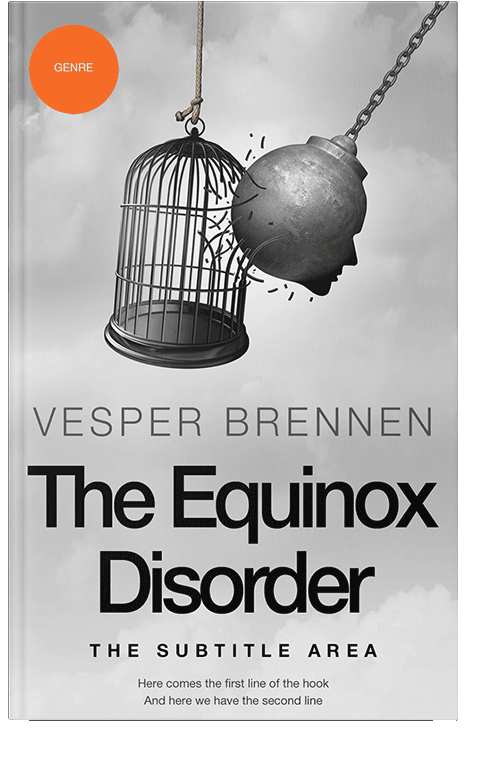 Front view of Iron #20084 - Premade Self-Improvement & Self-Help Book Cover