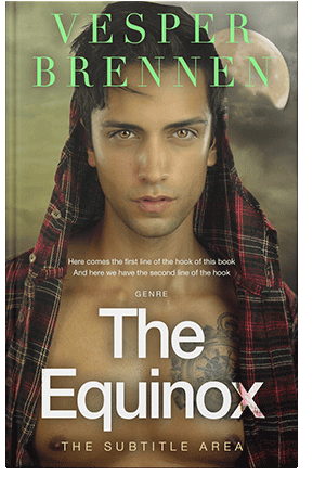 Pre Made Book Cover Domino