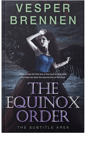 Pre Made Book Cover Shark