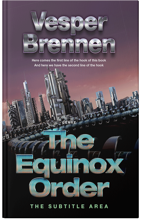 Front view of Baltic Sea #20099 - Premade Science Fiction Book Cover