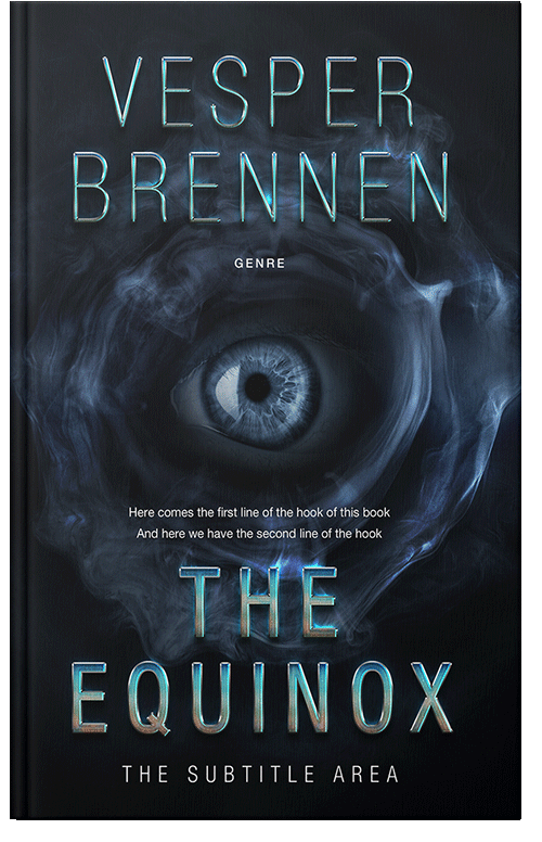 Front view of Vulcan #20111 - Premade Fantasy Book Cover