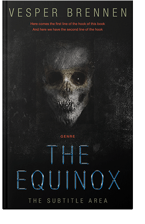 Pre Made Book Cover Cod Gray