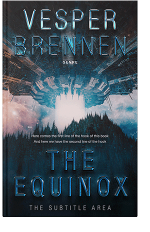 Pre Made Book Cover Aztec