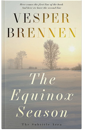 Pre Made Book Cover Nomad