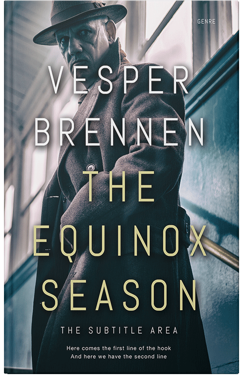 Front view of Cloud #20162 - Premade Mystery & Thriller & Suspense Book Cover