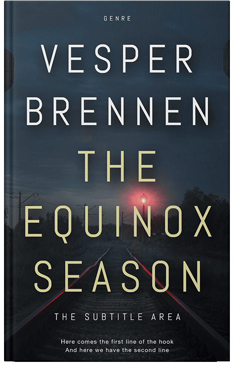 Front view of Mirage #20165 - Premade Fantasy Book Cover