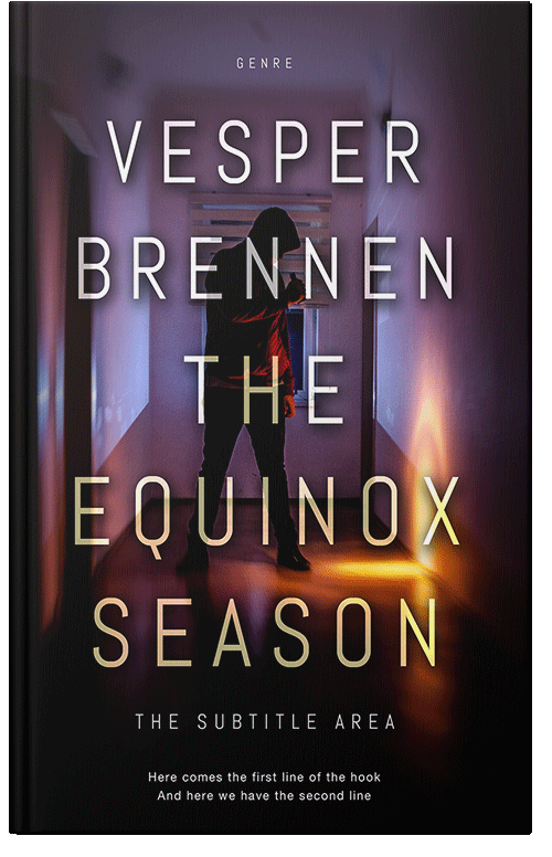 Front view of Premade Horror Book Cover - Gondola