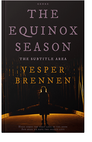 Pre Made Book Cover Night Rider