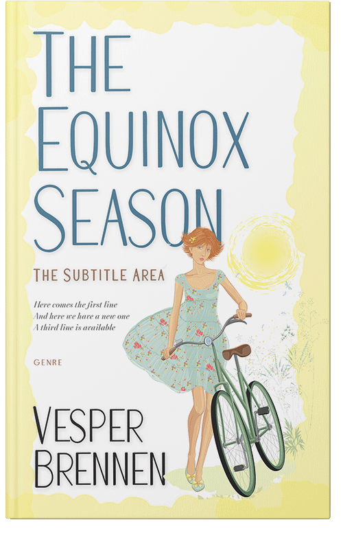 Front view of Aths Special #20184 - Premade Chick Lit Book Cover