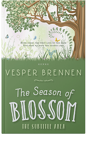 Pre Made Book Cover Highland