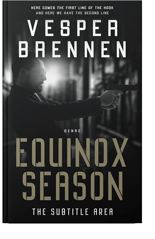 Front view of Woodsmoke #20201 - Premade Mystery & Thriller & Suspense Book Cover