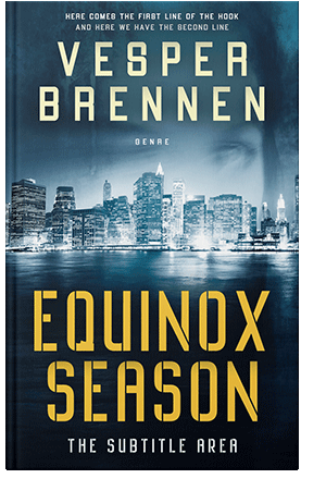 Pre Made Book Cover Winter Hazel