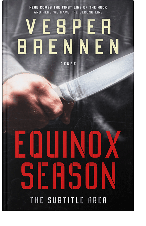 Front view of Petite Orchid #20206 - Premade Mystery & Thriller & Suspense Book Cover