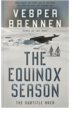 Pre Made Book Cover Timberwolf