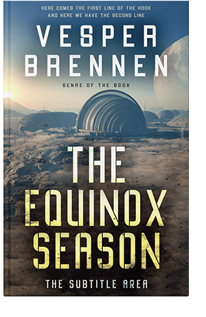 Pre Made Book Cover Shuttle Gray