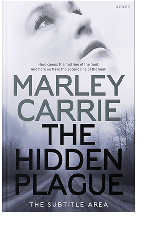 Pre Made Book Cover Bright Gray