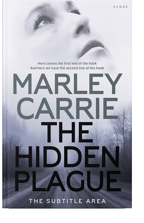 Front view of Bright Gray #20223 - Premade Mystery & Thriller & Suspense Book Cover