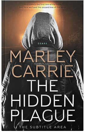 Pre Made Book Cover Tan