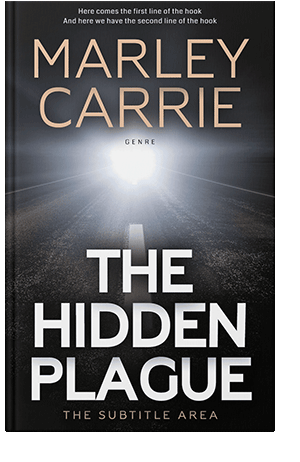 Pre Made Book Cover Silver Rust