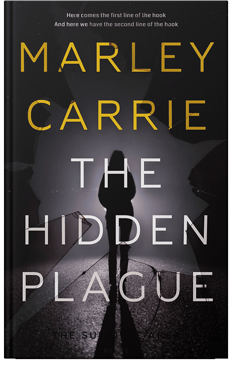 Front view of Cod Gray #20246 - Premade Horror Book Cover