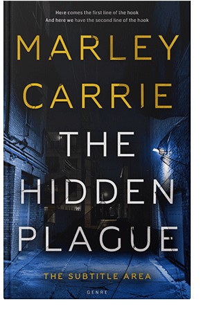 Pre Made Book Cover Ebony