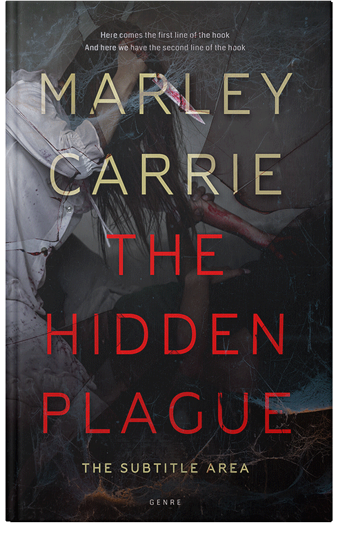 Front view of Premade Horror Book Cover - Baltic Sea