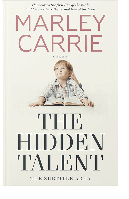 Front view of Ecru White #20268 - Premade Education Book Cover