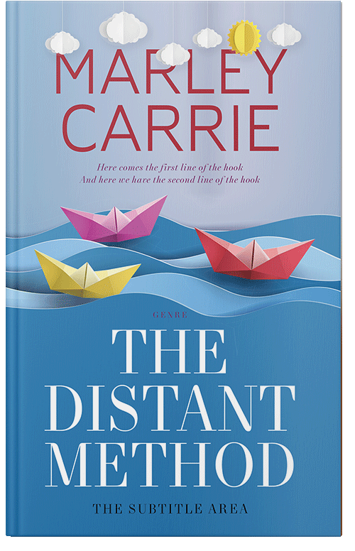 Front view of Pigeon Post #20277 - Premade Travel Book Cover